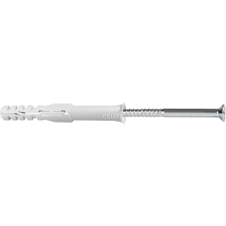 Produktbild Mulitfunktionsrahmendübel MFR 14 Senkbunddübel mit TX-Senkkopfschraube, galvanisch verzinkt