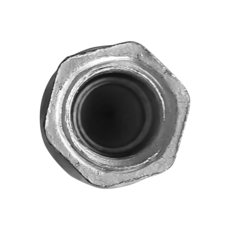 Produktbild Betonschraube BTS 6 H mit Sechskantkopf mit doppeltem Innengewinde M8 / M10 - Detailbild Kopf