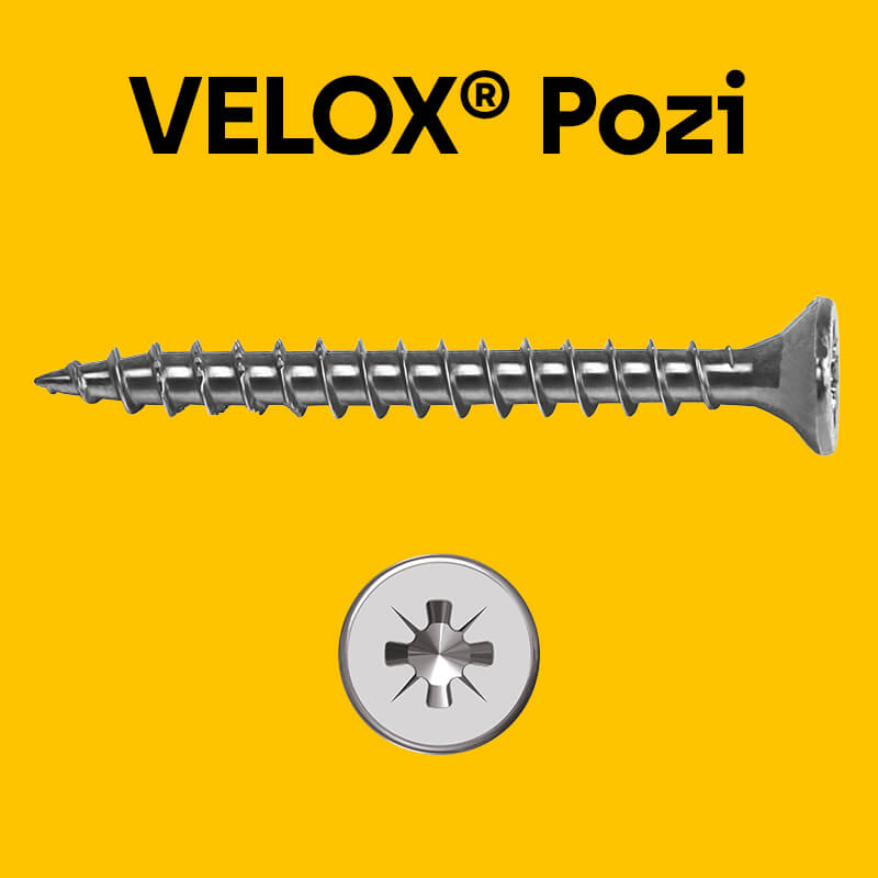 Spanplattenschraube VELOX Pozi Produktbild Spanplattenschraube VELOX Pozi Produktbild