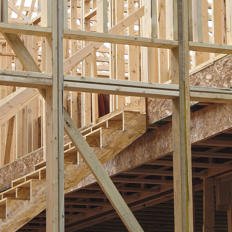 Anwendungsbild Spanplattenschraube VELOX Pozi und Holzständerwerk Anwendungsbild Spanplattenschraube VELOX Pozi und Holzständerwerk