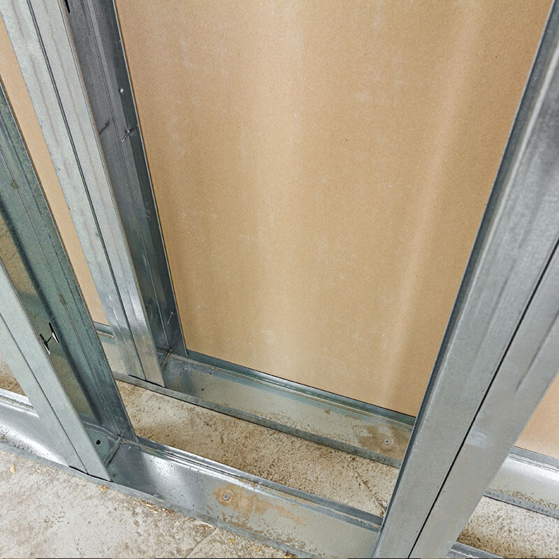 Anwendungsbild PVS Schraube und Metallständerwerk Anwendungsbild PVS Schraube und Metallständerwerk