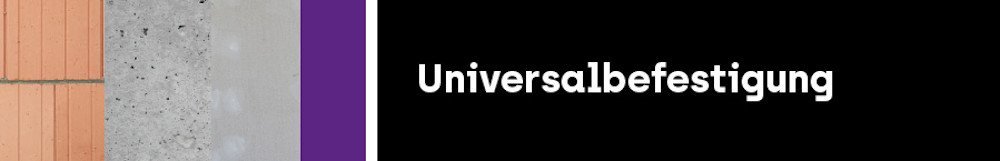 Übersichtsbild für Universalbefestigungen von CELO