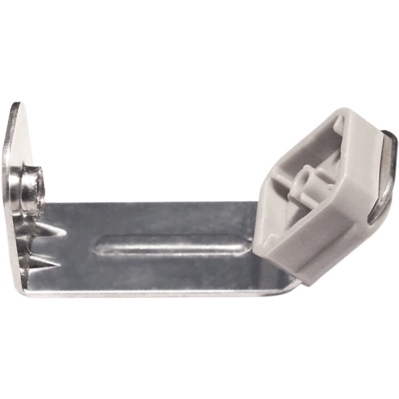 Der Dübel besteht aus schlagfestem Kunststoff mit einem glasfaserverstärkten Kunststoffnagel, während der kunststoffumspritzte Nagelkopf den Dübel beim Einschlagen zusätzlich schützt.