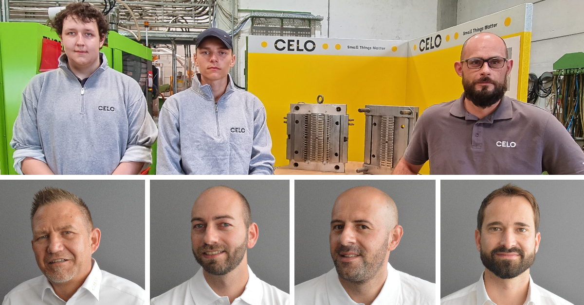 Neue Mitarbeiter bei CELO: Sieben neue Mitarbeiter bringen frischen Wind ins Team am Standort Deutschland