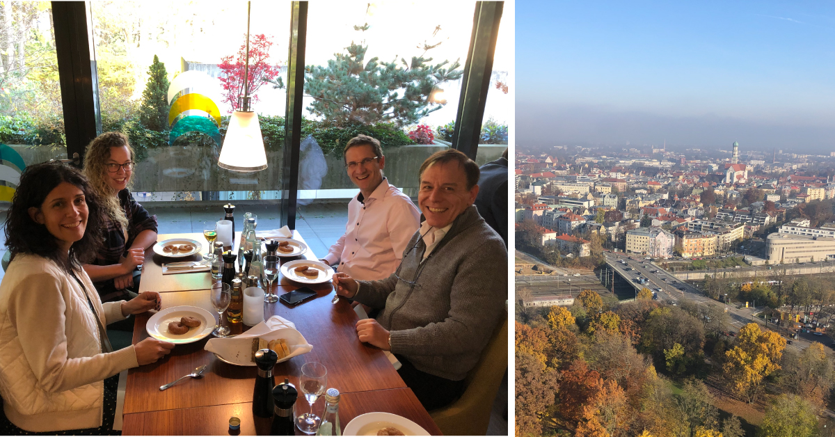 Beliebtestes Foto auf Social Media: Budgetmeeting mit Firmenchef und sagenhaftem Ausblick vom Hotelturm in Augsburg