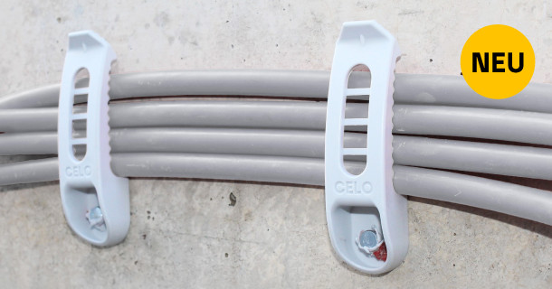 Neuer Kabelbügel NCC | Mehrere Kabel, ein Befestigungspunkt